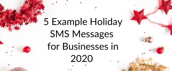 holiday sms